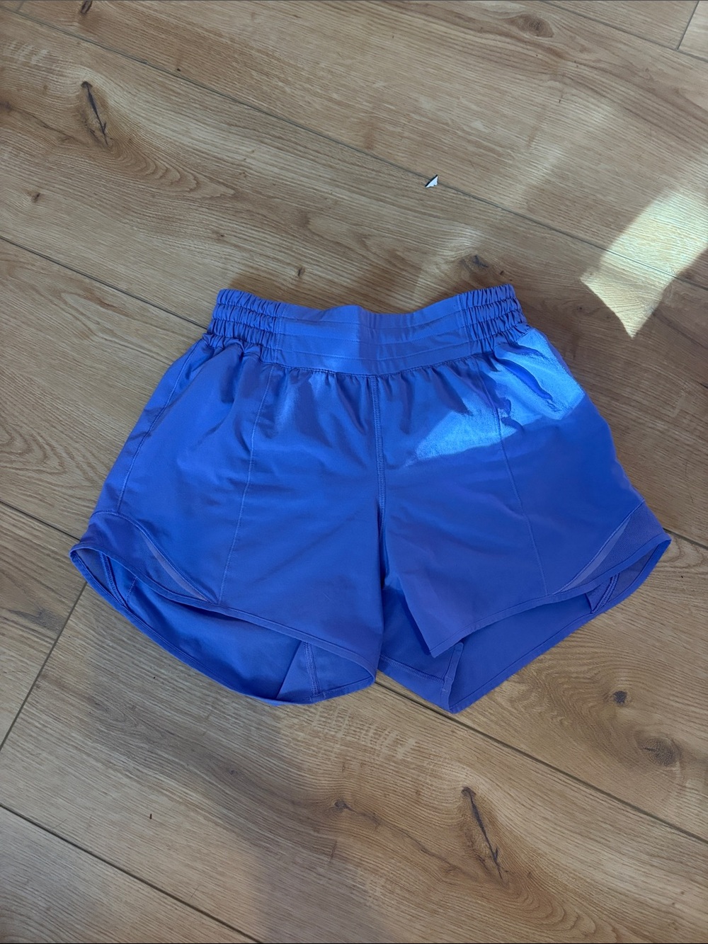 lululemon purple hotty hot 4”inseam shorts size 4